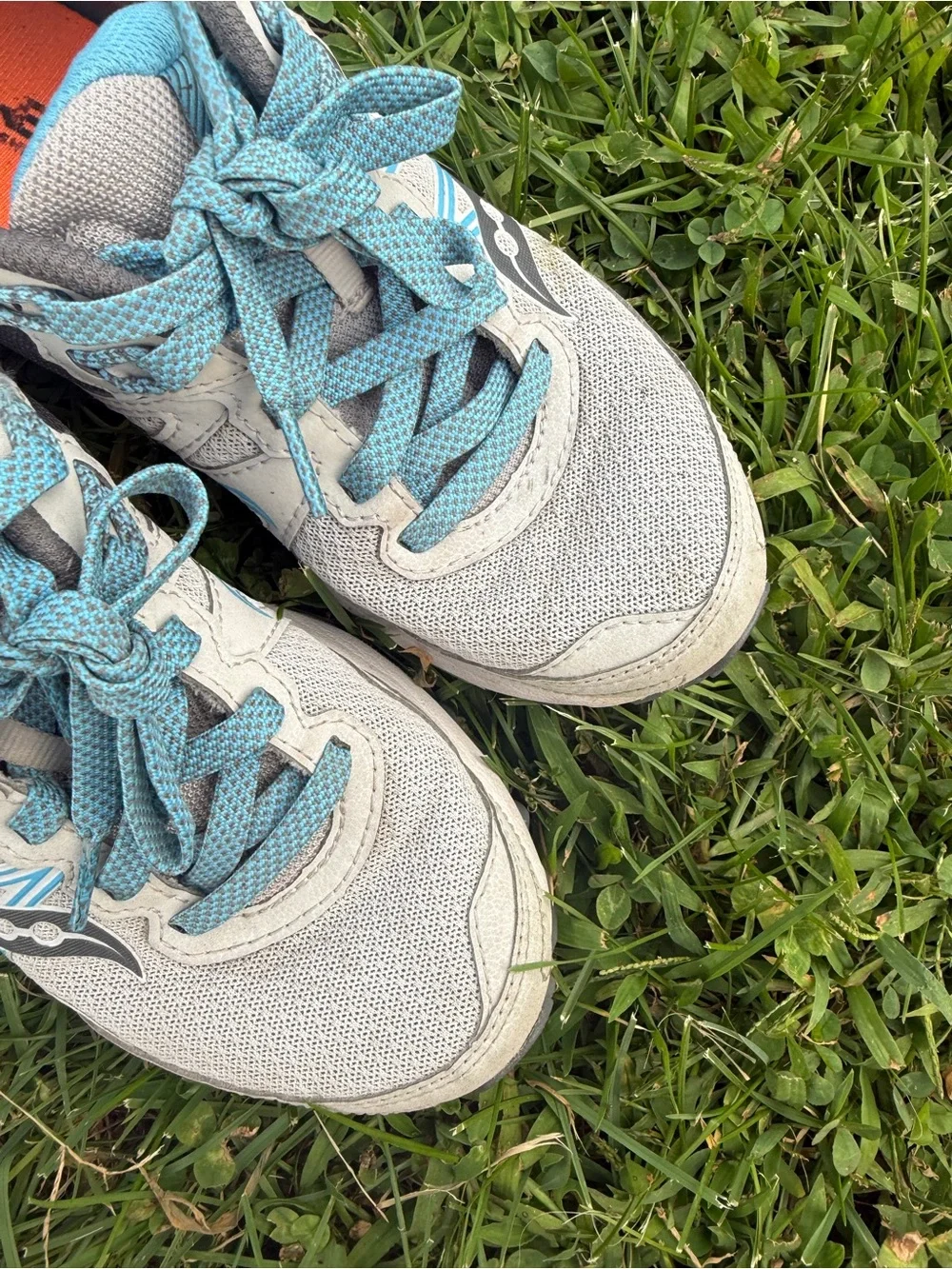 Saucony Women’s Excursion TR Running Trail Shoes Gray Blue Size 5.5